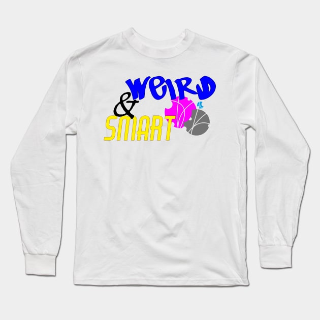 Weird & Smart - Two Peas in a Pod Long Sleeve T-Shirt by pbDazzler23